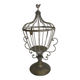 Decorative metal bird cage