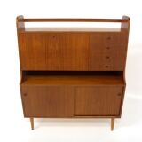 Scandinavian teak secretary, Sweden, 1960