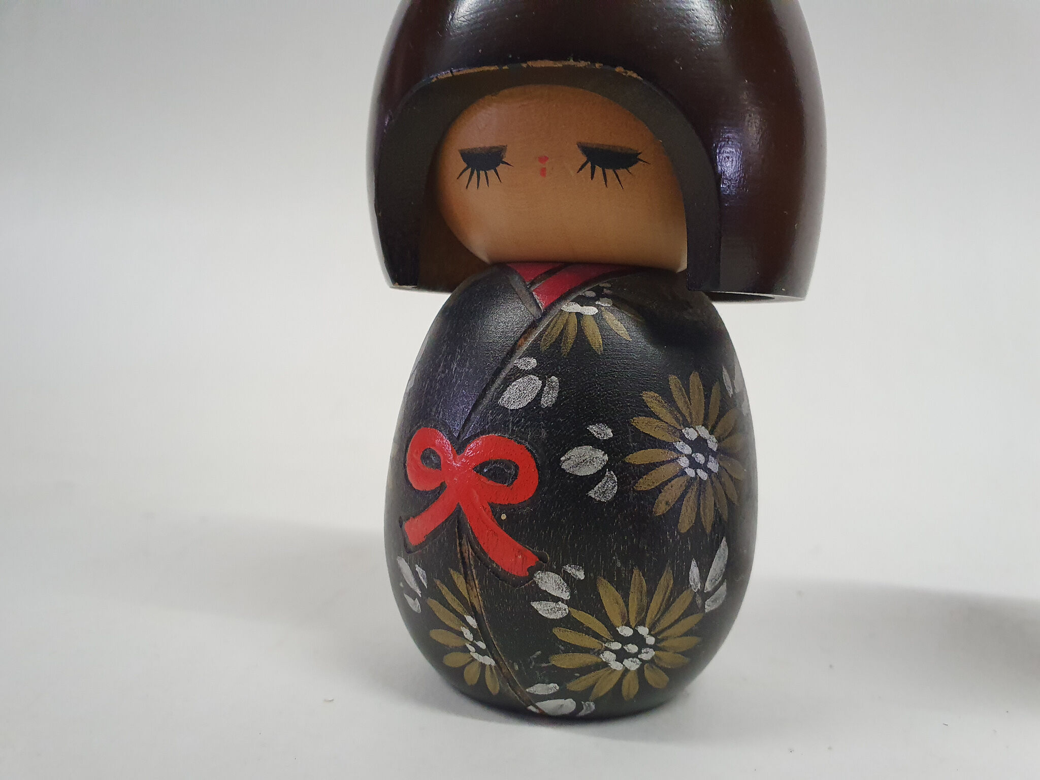 Set of two vintage Kokeshi dolls, Japan 1960's