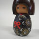 Set of two vintage Kokeshi dolls, Japan 1960's