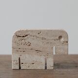 Travertine desk top