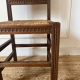 Chaise rustique