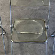 Suite de 3 chaises pliantes Plia par Giancarlo Piretti pour Castelli