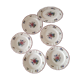 Set of 6 dessert plates, Sarreguemines Agreste