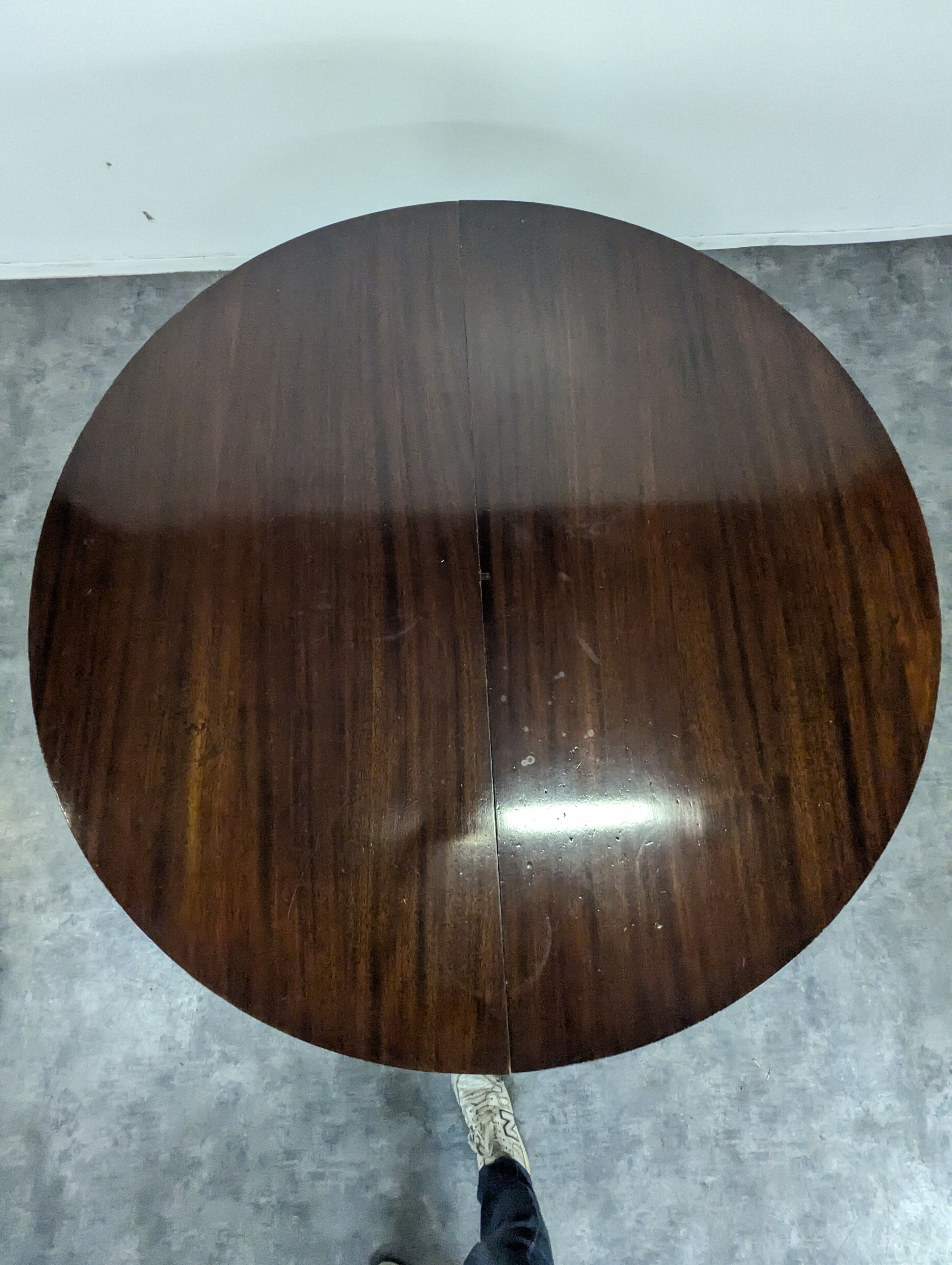 English mahogany table