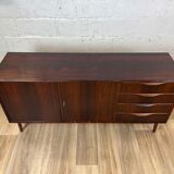 Scandinavian rosewood sideboard by Erling Torvits, 60s
