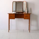 Scandinavian dressing table with mirror