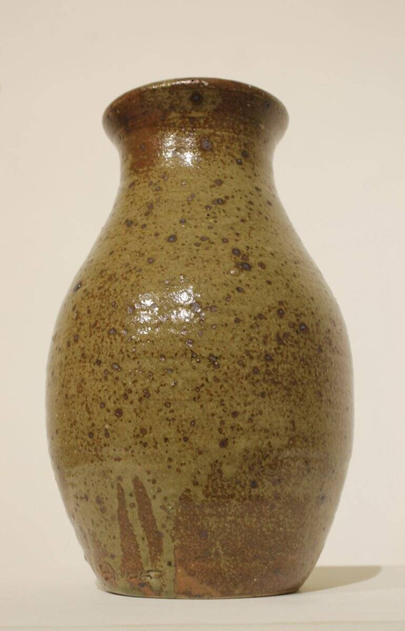 Important vase en grès pyrité de Guy Baudat (1938-2019)