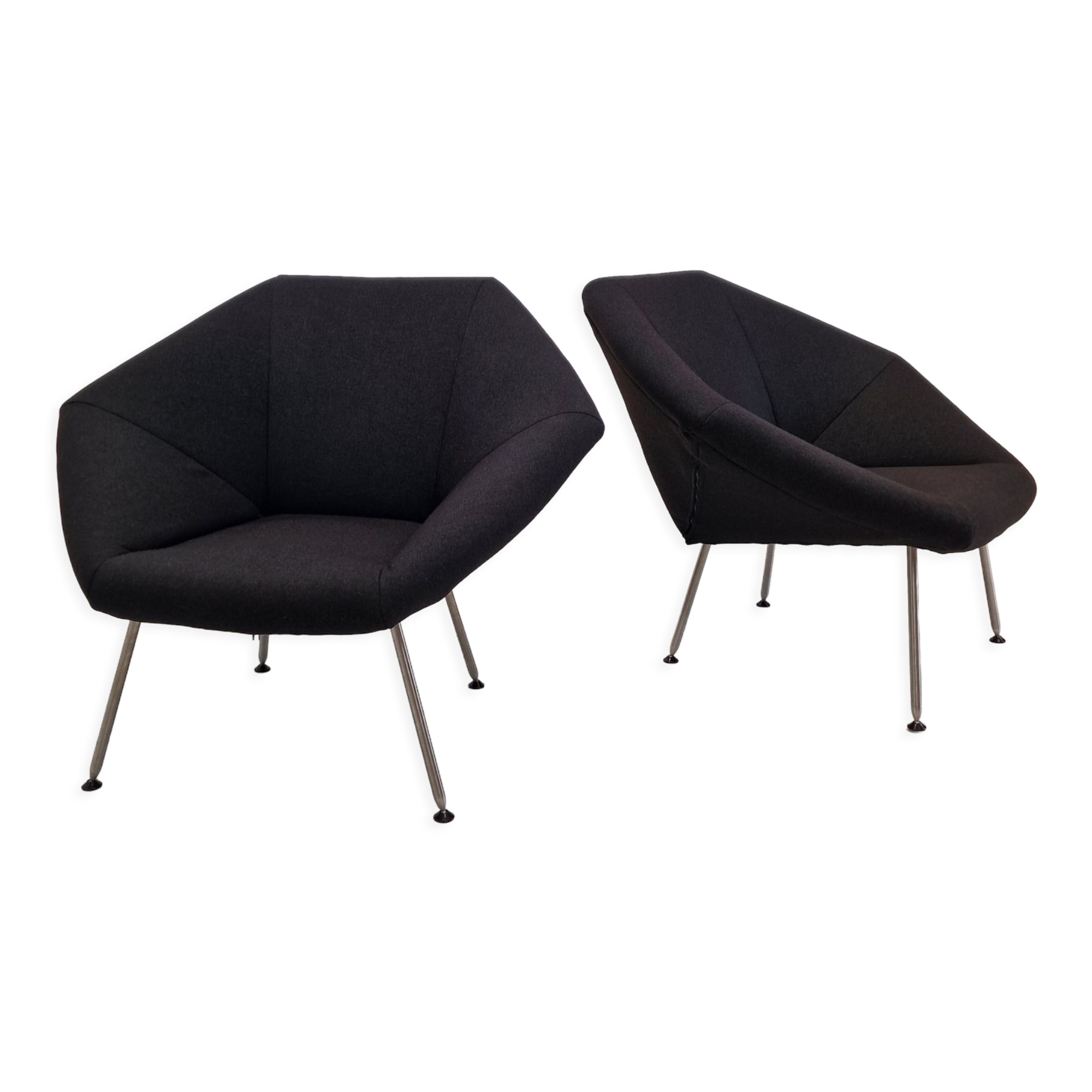 Dutch lounge or side chair by Kaleidos, 1980's