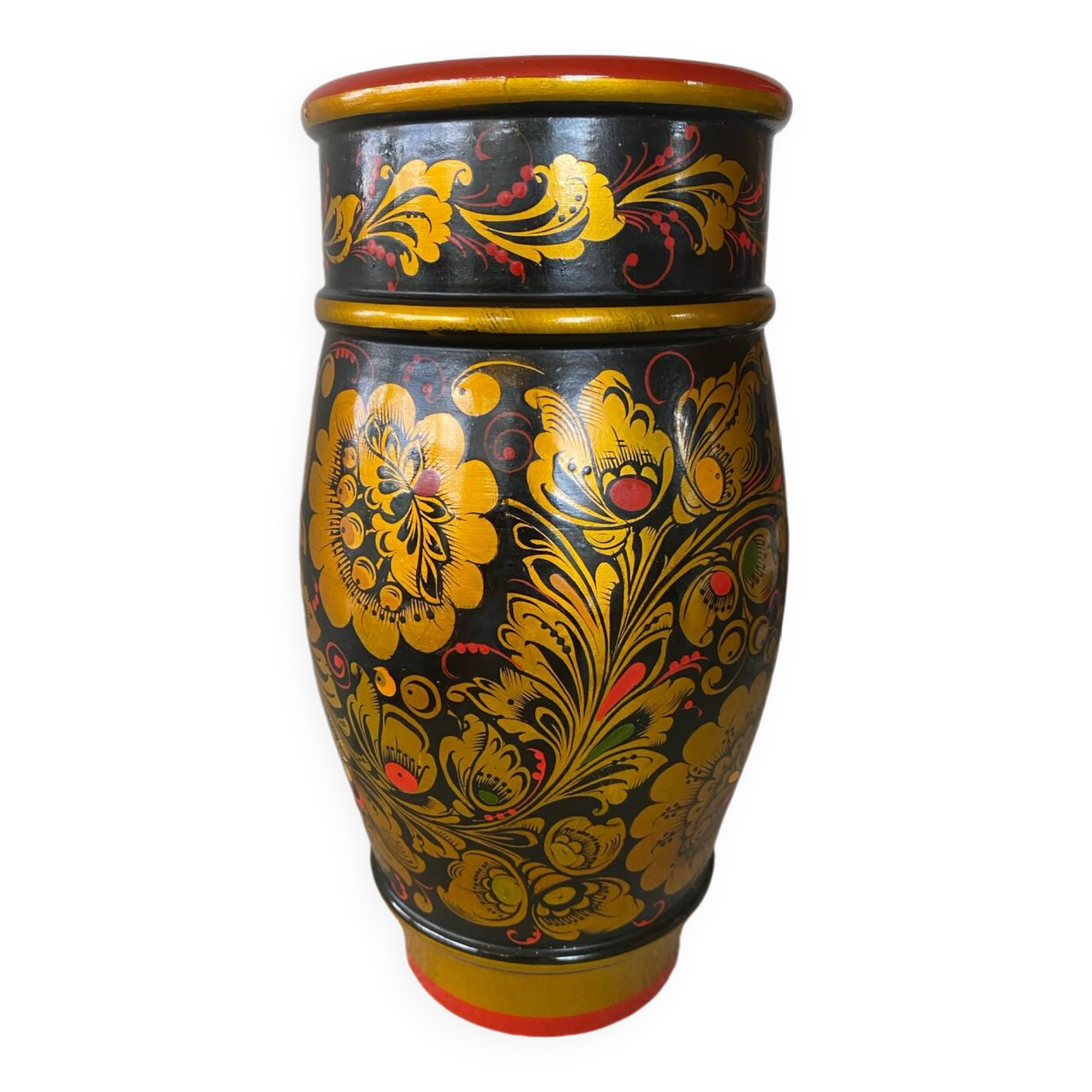 Hand painted vase