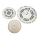 Gien earthenware cheese service 7 pieces including 6 plates + tray