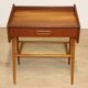 Table de chevet scandinave en teck, 1960
