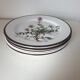 Lot of 5 dessert plates "Thymus" from the Botanica de Boch service
