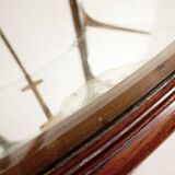 Large curved Showcase Cabinet - 1940s