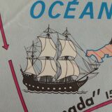 Carte scolaire ancienne