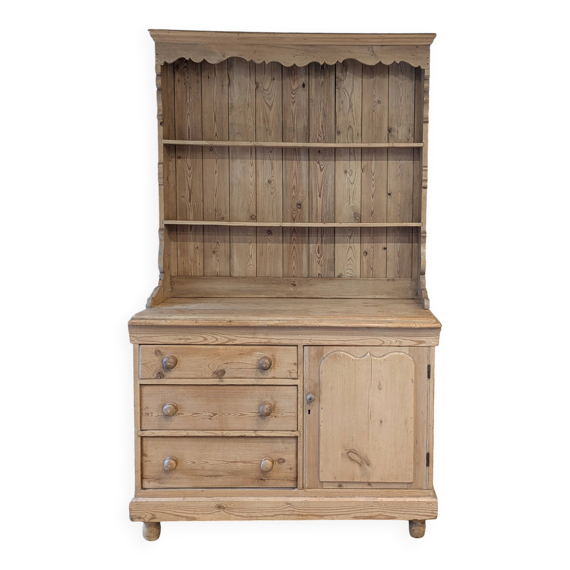 Antique dresser in pitch pine