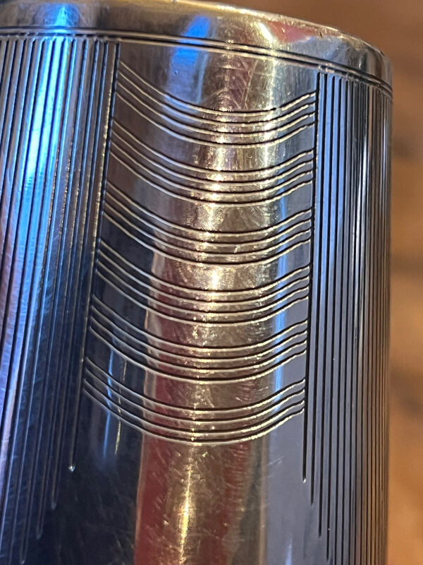 Timbale argent massif