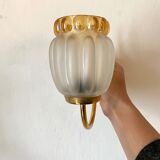 Vintage gold wall lamp
