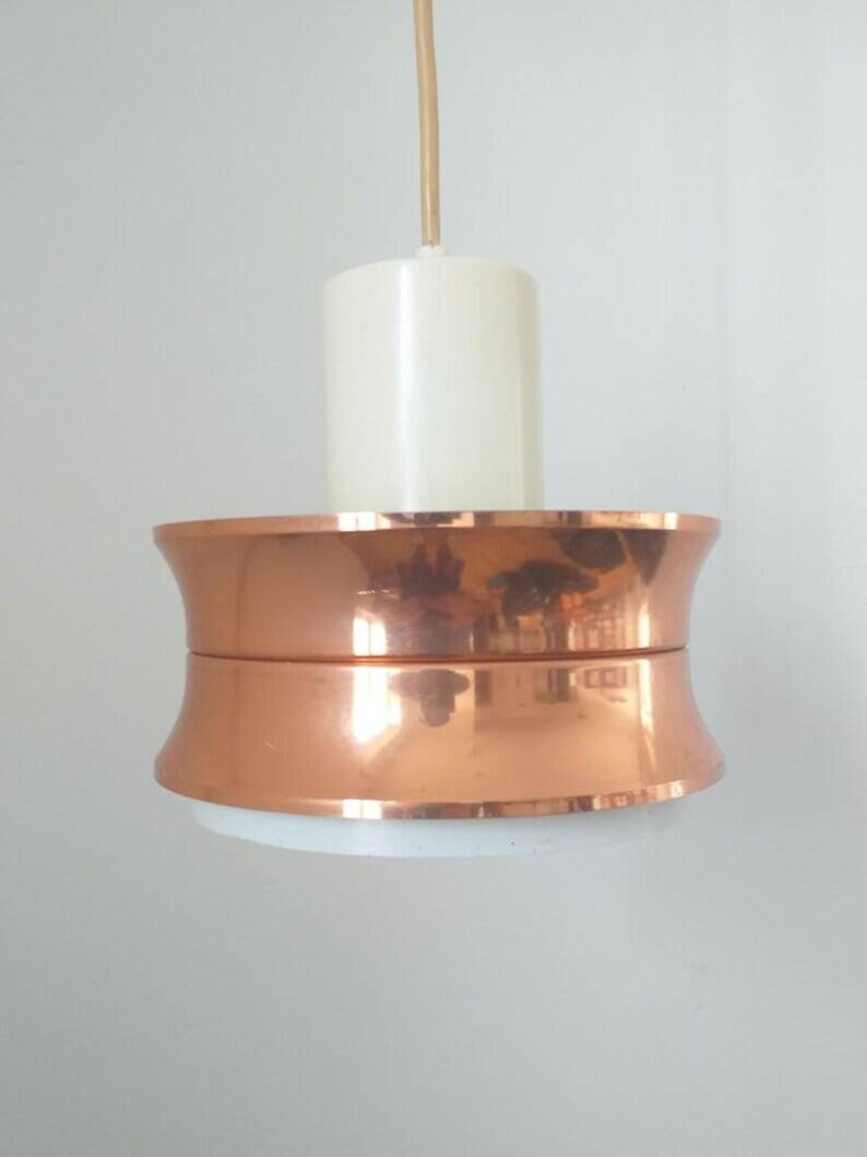 Midcentury Pendant in Style of Jo Hammerborg, Denmark, 1970s