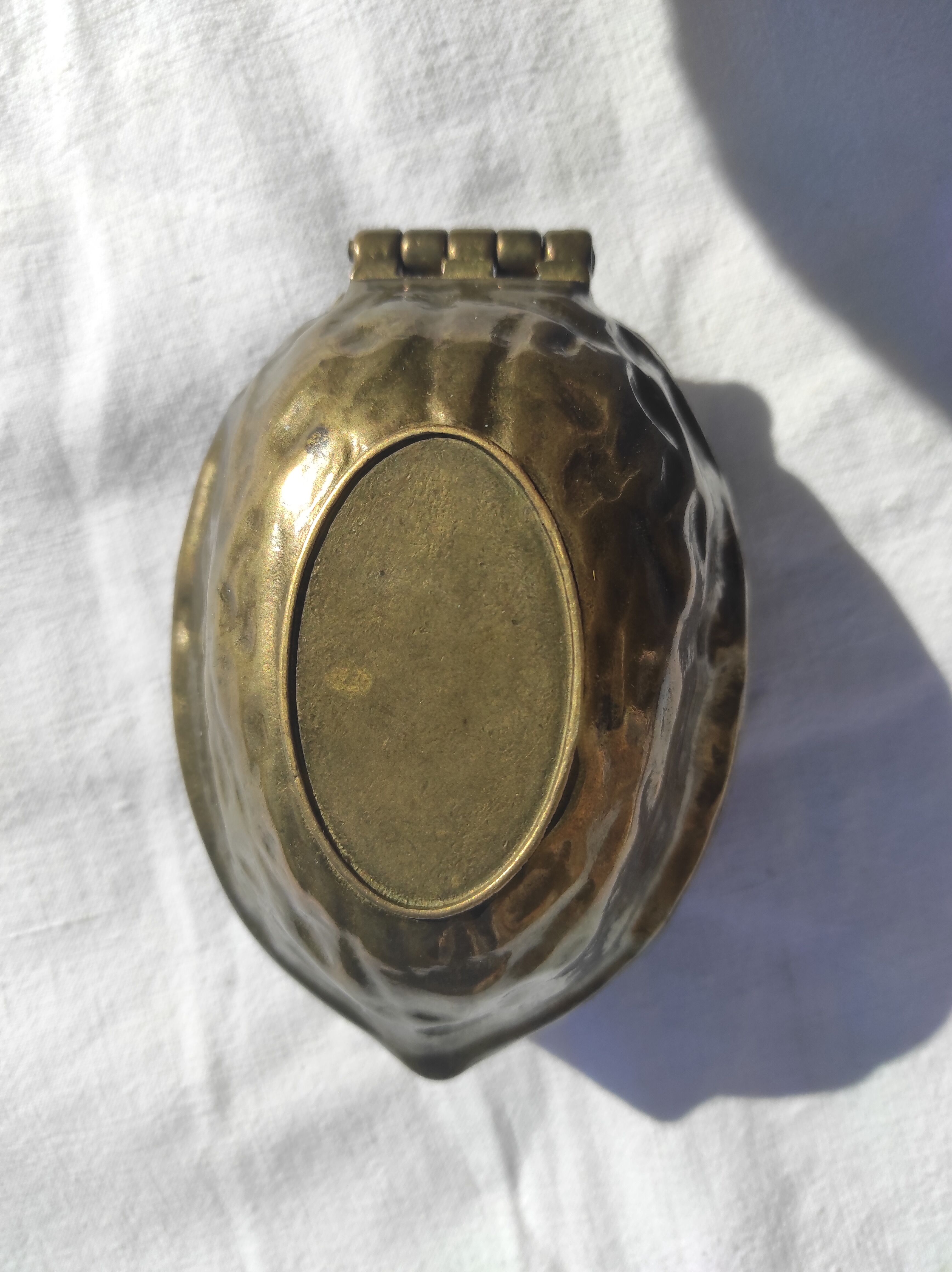 Vintage brass nutcracker