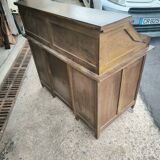 Bureau à rideau Américain en chêne 1920