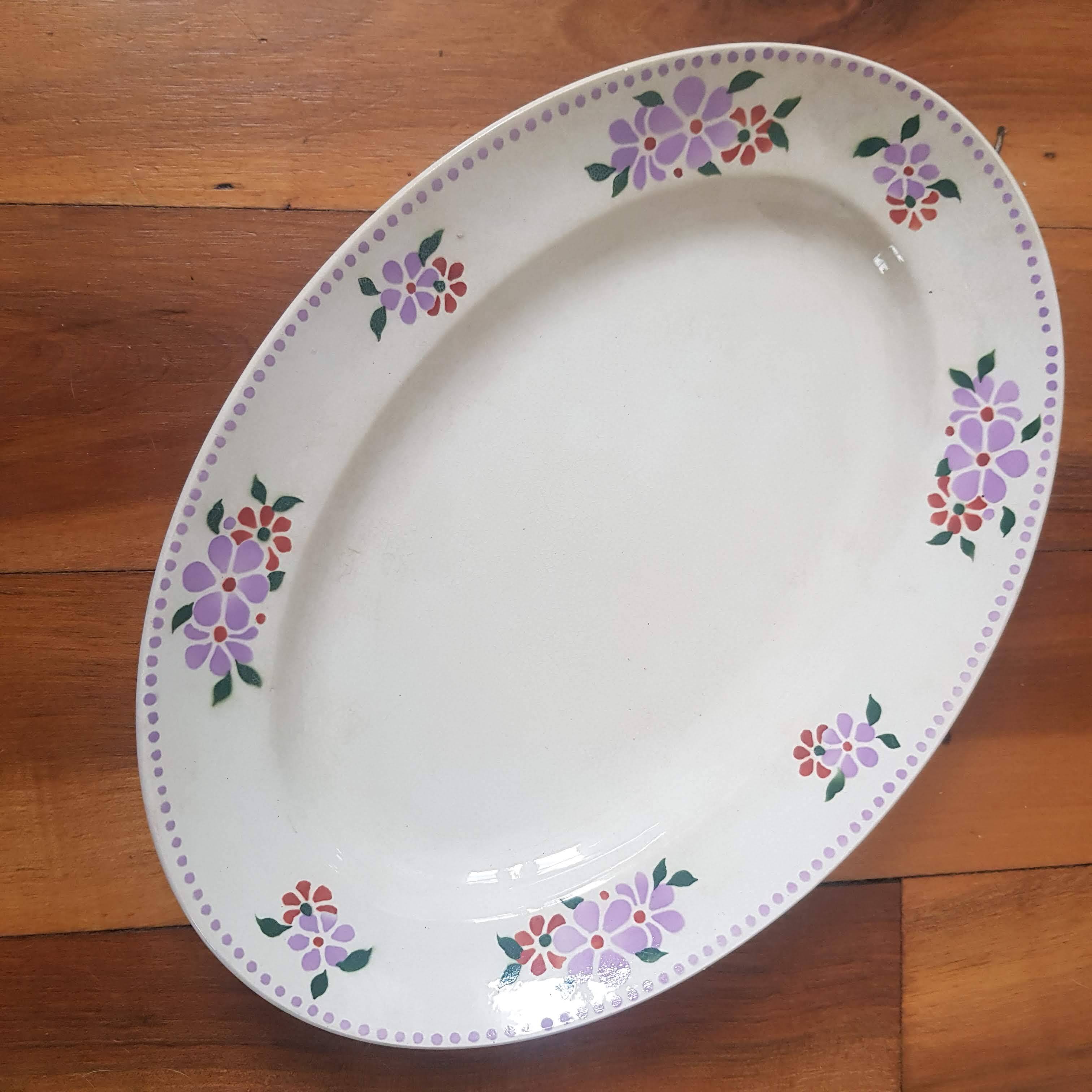 Set of 5 serving dishes Saint Amand Nouvelles Galeries