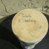 Céramique émaillée de J.Sanchez à Tolède, Espagne