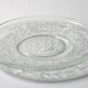 Cibulak Glass Plate: Mid-Century Clear Modern Platter by Pavel Panek/ 1974