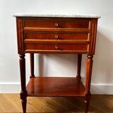 Small table with drawers Louis xvi style