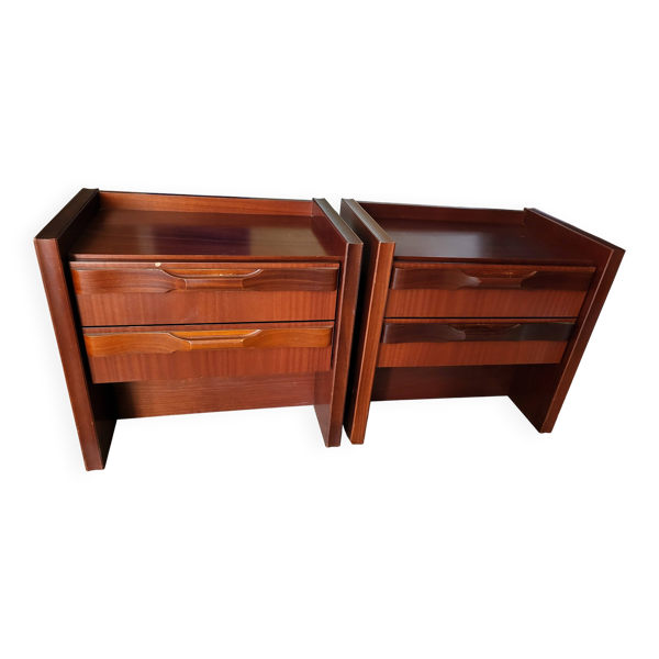 2 tables de chevet