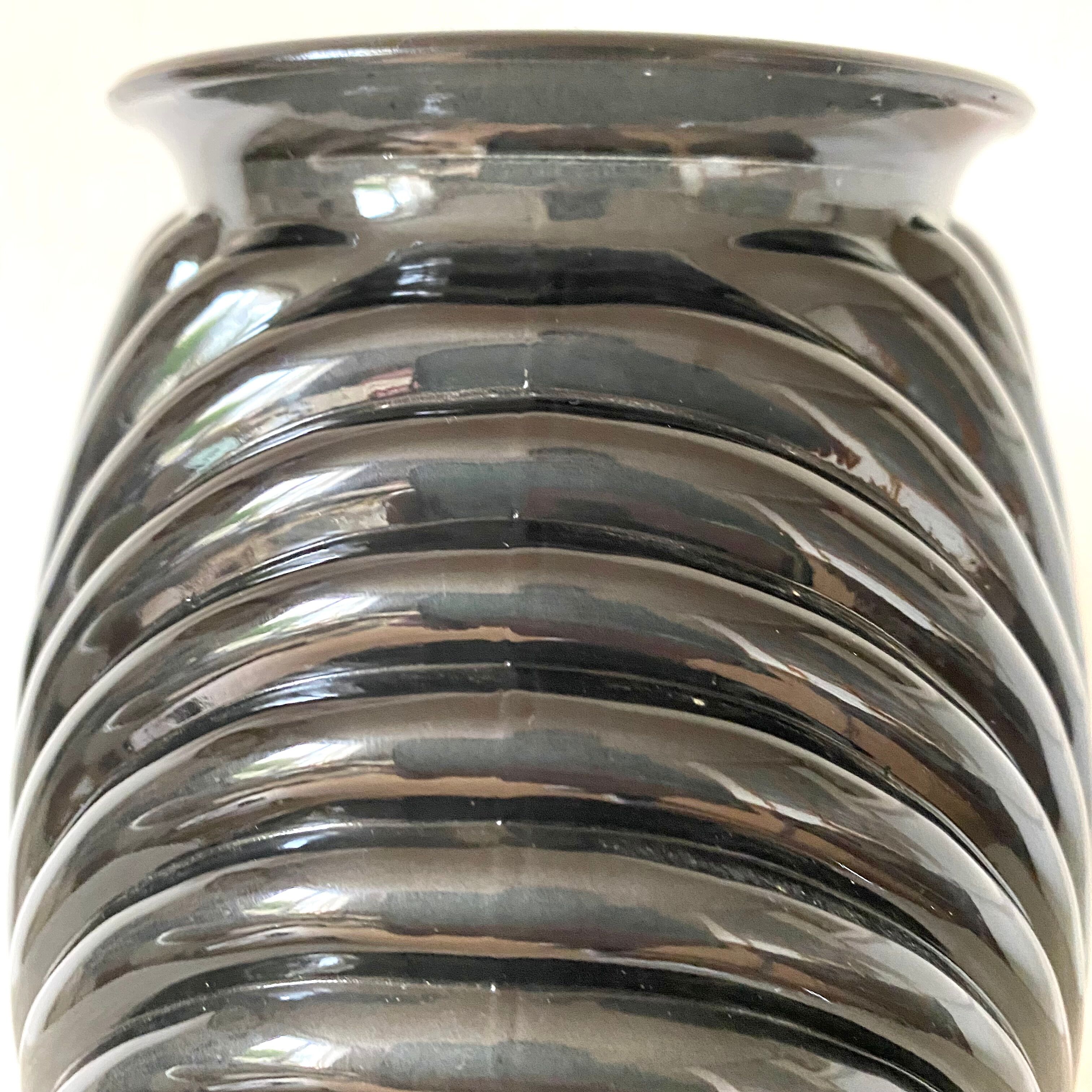 Art Deco glass vase
