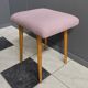 Pink small stool 1970s