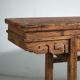 Console d’autel de grand format en pin à frise ajourée – Chine, vers 1930