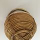 Bamboo and brass handle basket