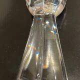 Baccarat crystal candle holder