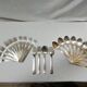 Cutlery set 24 pieces Art Deco in silver metal 84g - Goldsmith's mark