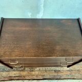 Commode vintage pieds compas
