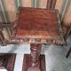 Pair of Renaissance-style stools in walnut - 19th century.
