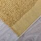 Mustard Moroccan Wool Berber Rug 133x211Cm