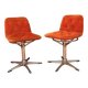Paire de chaises pivotantes, années 1960