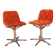 Paire de chaises pivotantes, années 1960