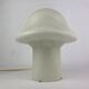 Mushroom table lamp by Peill and Putzler in striped glass, 1970.