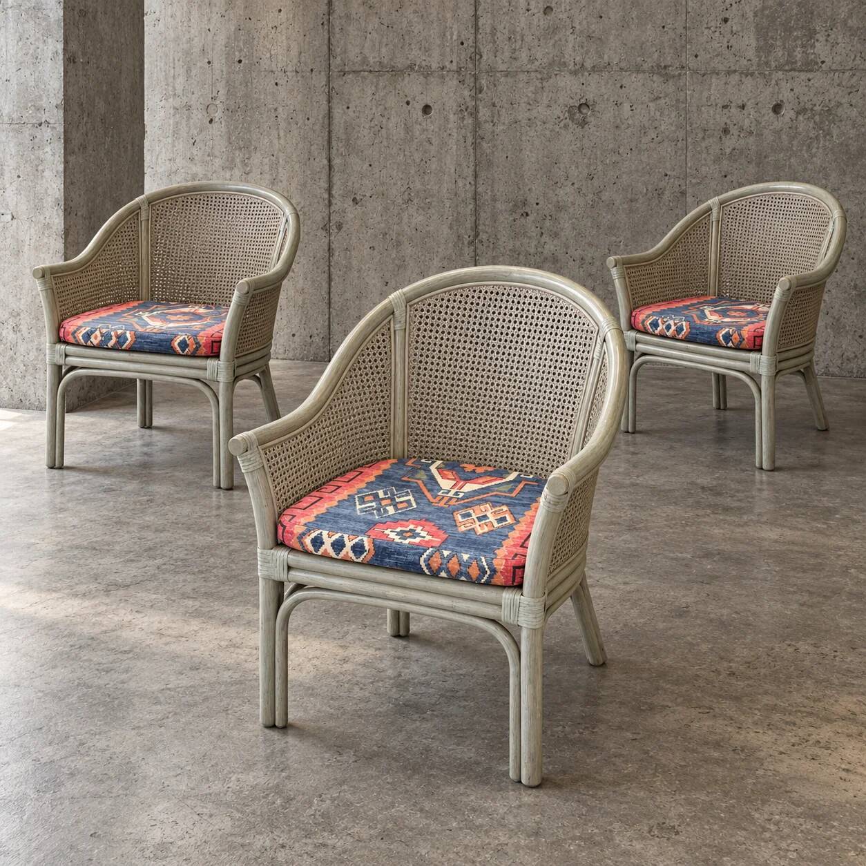 Rohé Noordwolde dining set / table / 4 x matching chairs / 1980s / very good condition