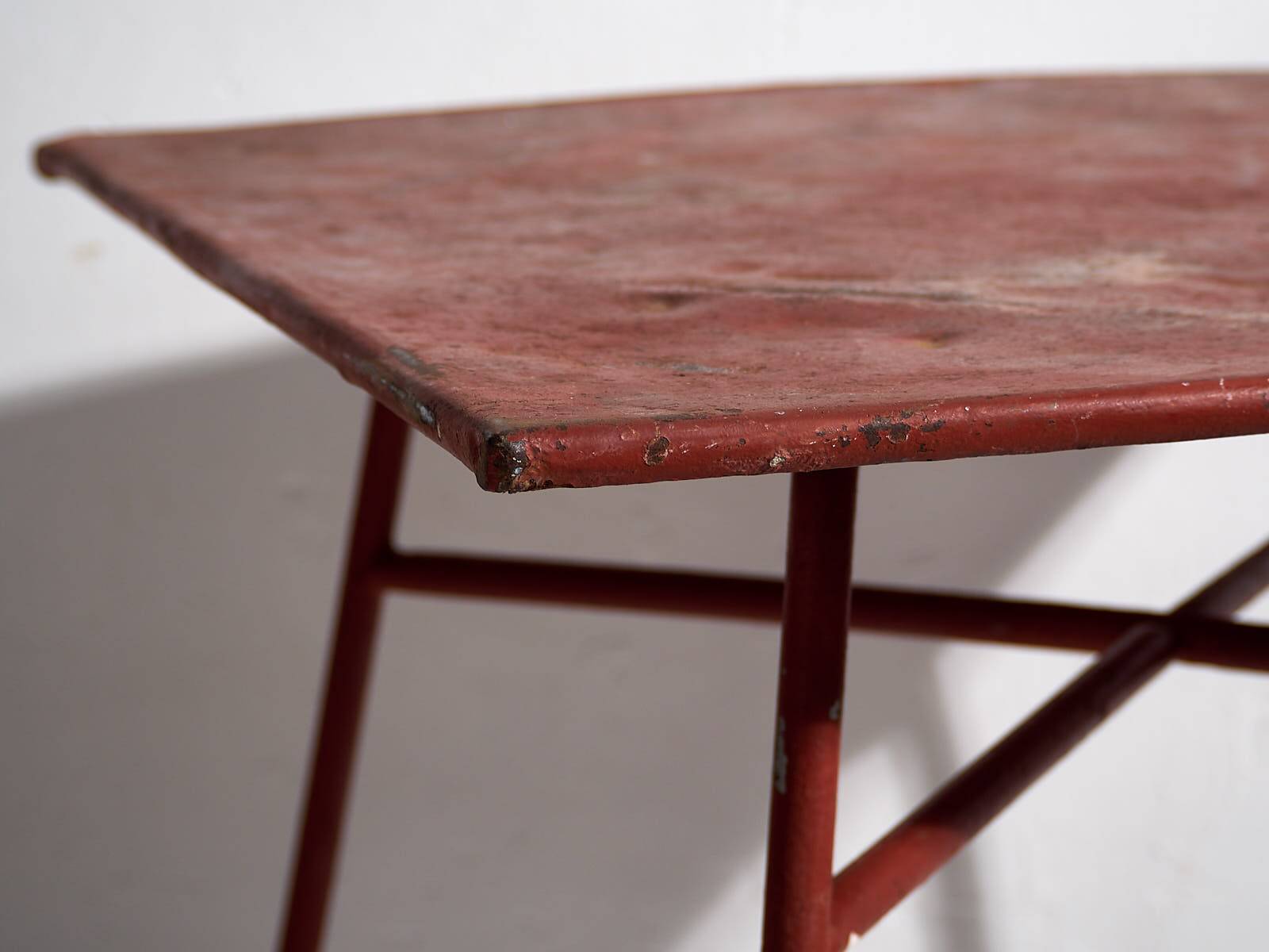 Antique red outdoor table (c.1920)