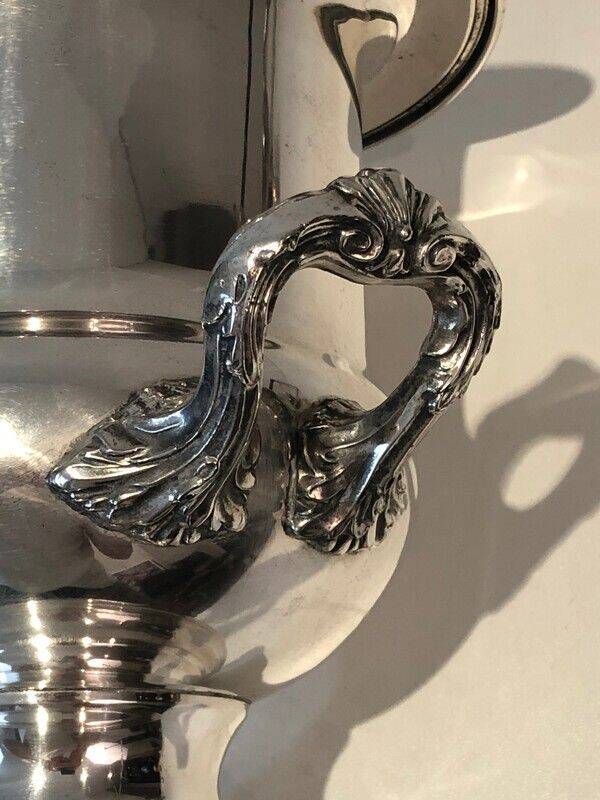 Silver-plated champagne bucket