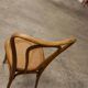 Set of 6 chairs bistro j&j kohn 1900 seat cannage