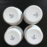 Lot 4 ramekins pop décor