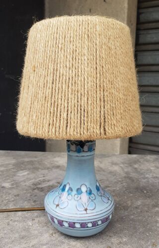 Lampe vintage en céramique années 1970