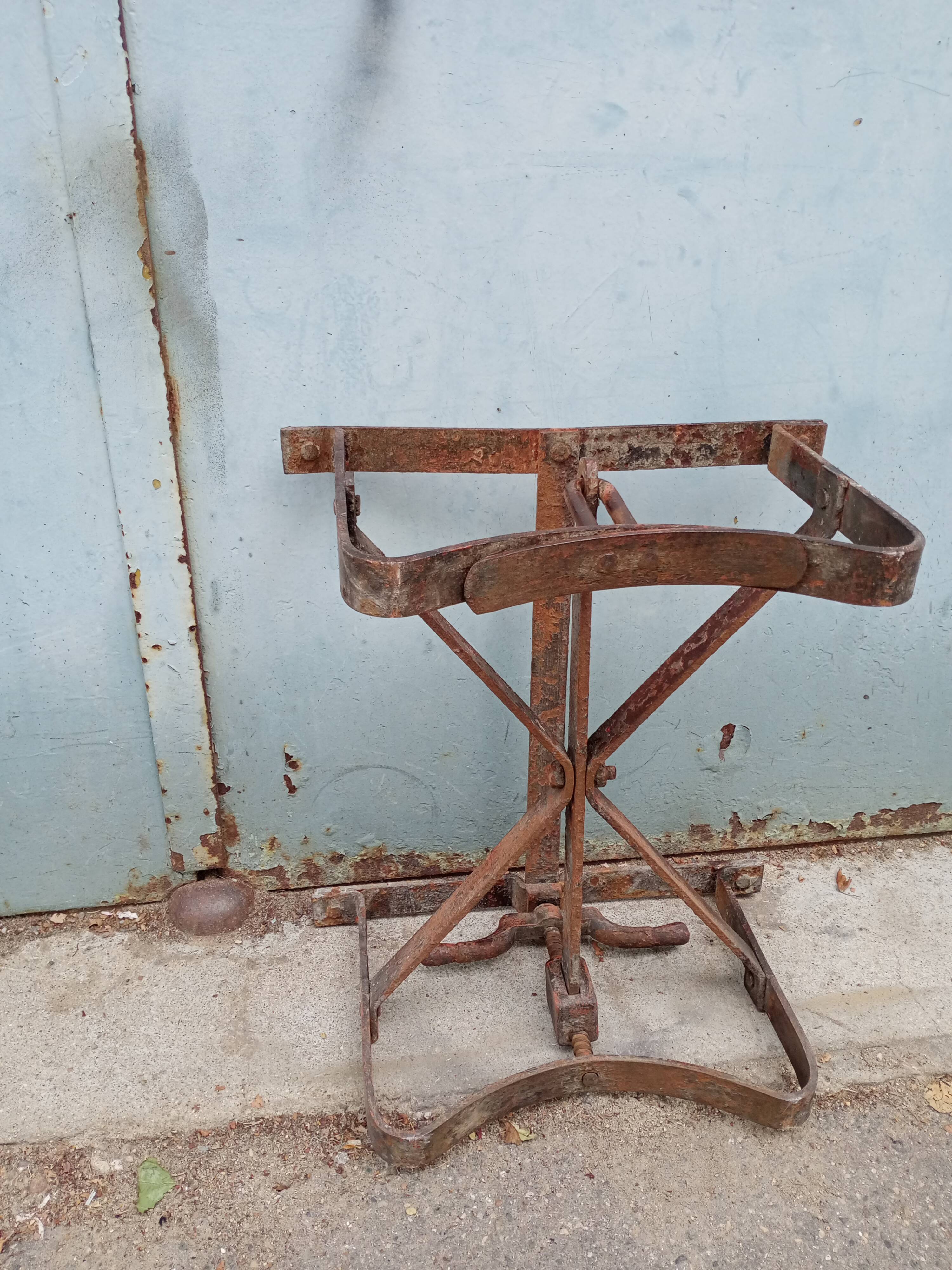Industrial coffee table