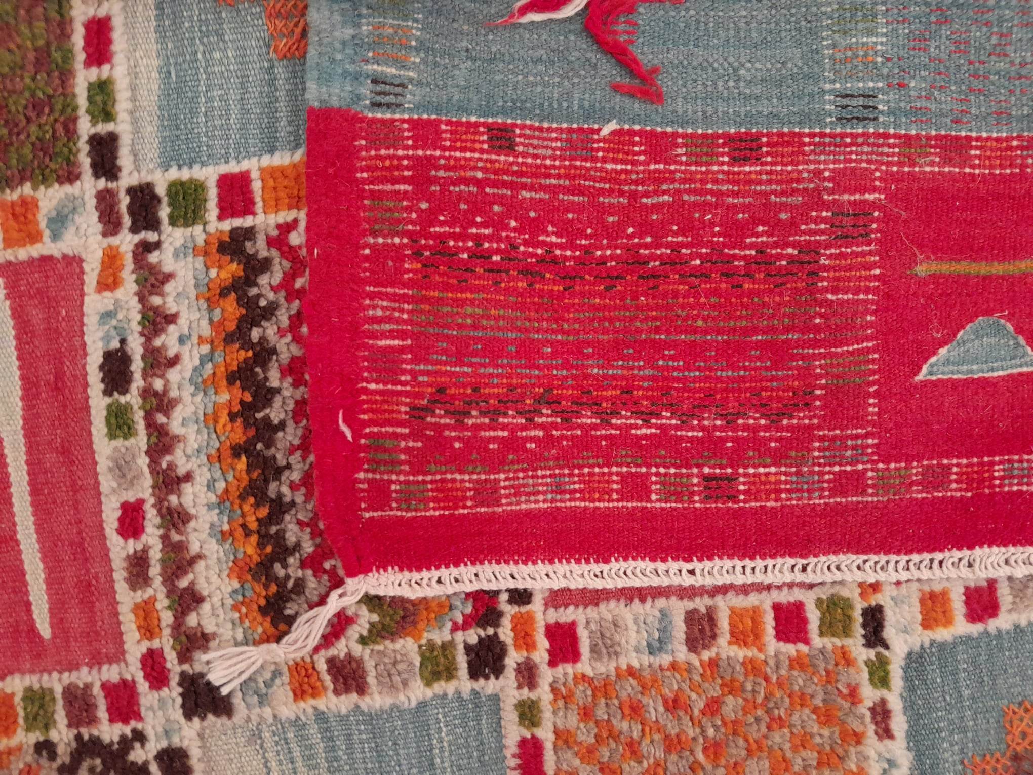 Handmade Berber Kilim rug 257x150cm